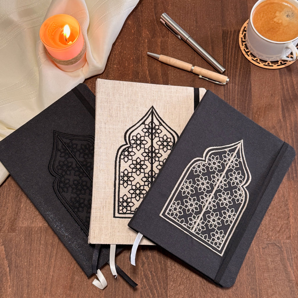 Carnet A5 - Collection Evasion Motif Ebène
