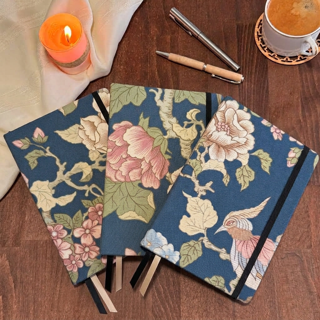 Carnet A5 - Collection Eclosion Motif Printemps