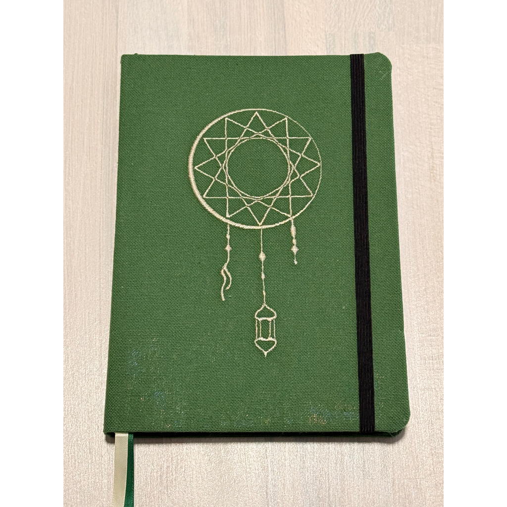 Carnet A5 - Collection Evasion Motif Emeraude