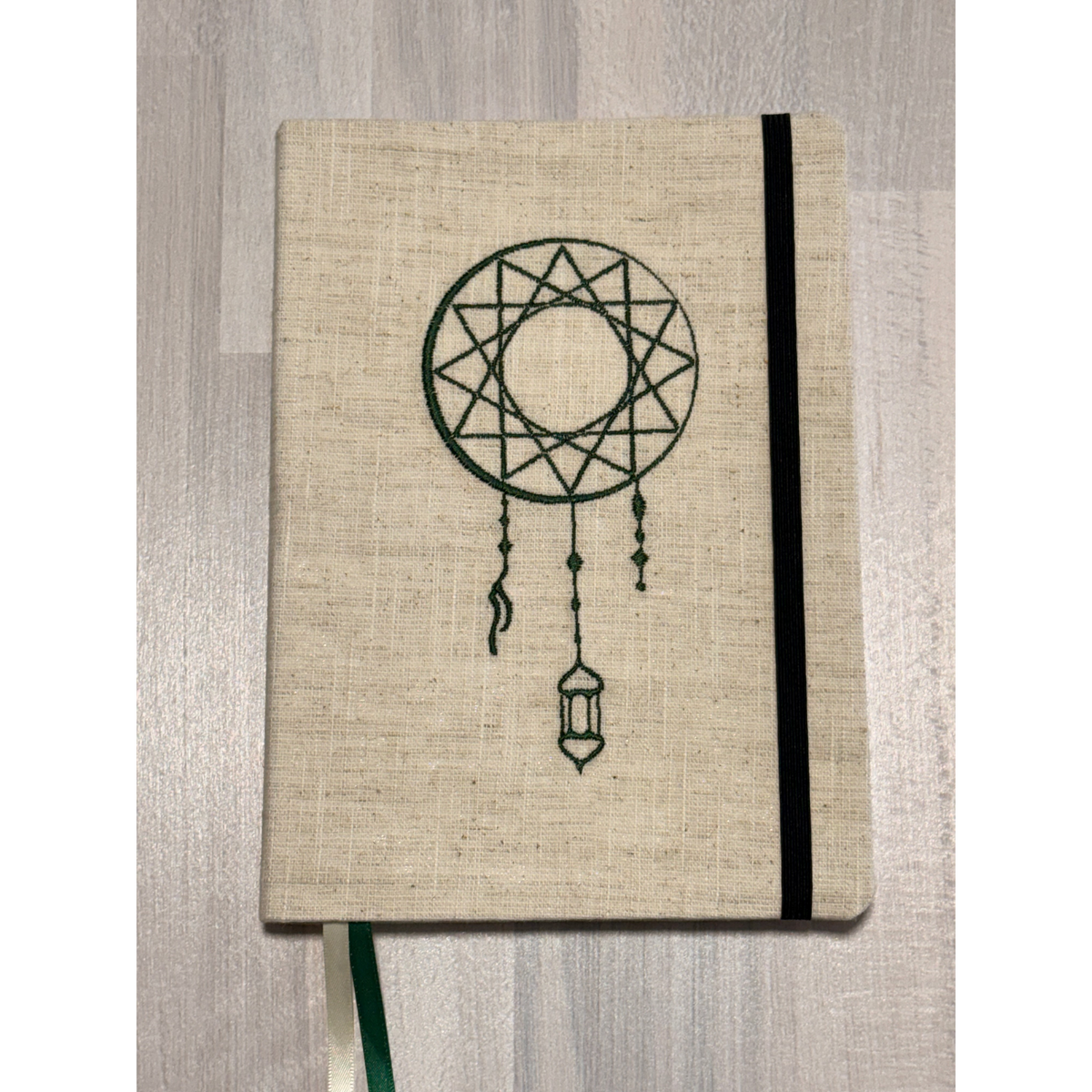 Carnet A5 - Collection Evasion Motif Emeraude