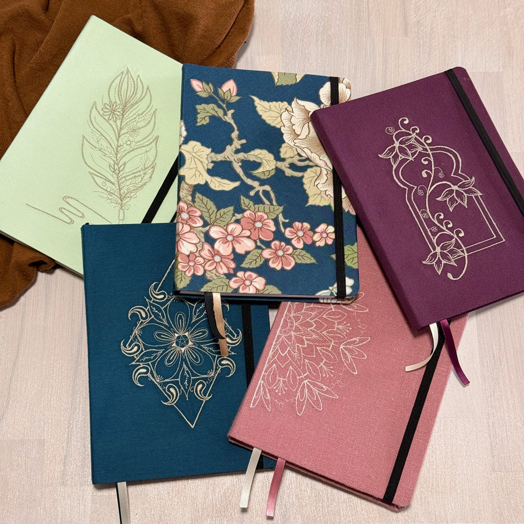 Carnet A5 - Collection Eclosion Motif Pensée